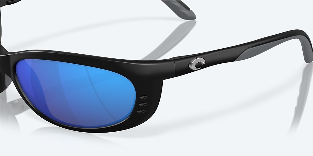 Costa Del Mar Fathom - Matte Black - Blue Mirror Polarized Glass (580G)