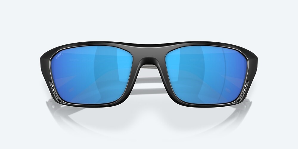 Costa Del Mar Whitetip PRO - Matte Black - Blue Mirror Polarized Glass (580G)