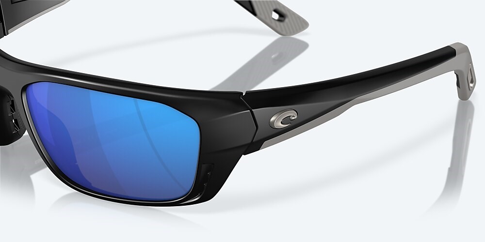 Costa Del Mar Whitetip PRO - Matte Black - Blue Mirror Polarized Glass (580G)