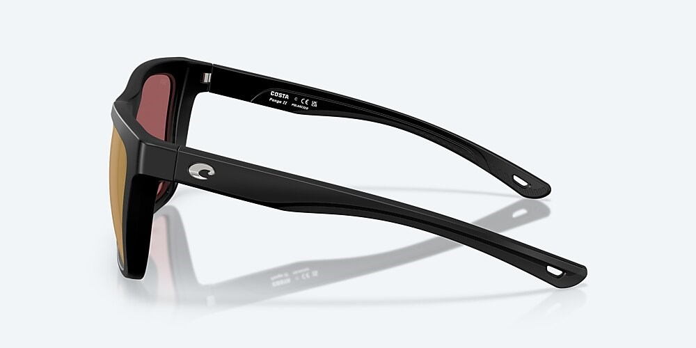 Costa Del Mar Panga II - Matte Black - Gold Mirror Polarized Glass (580G)