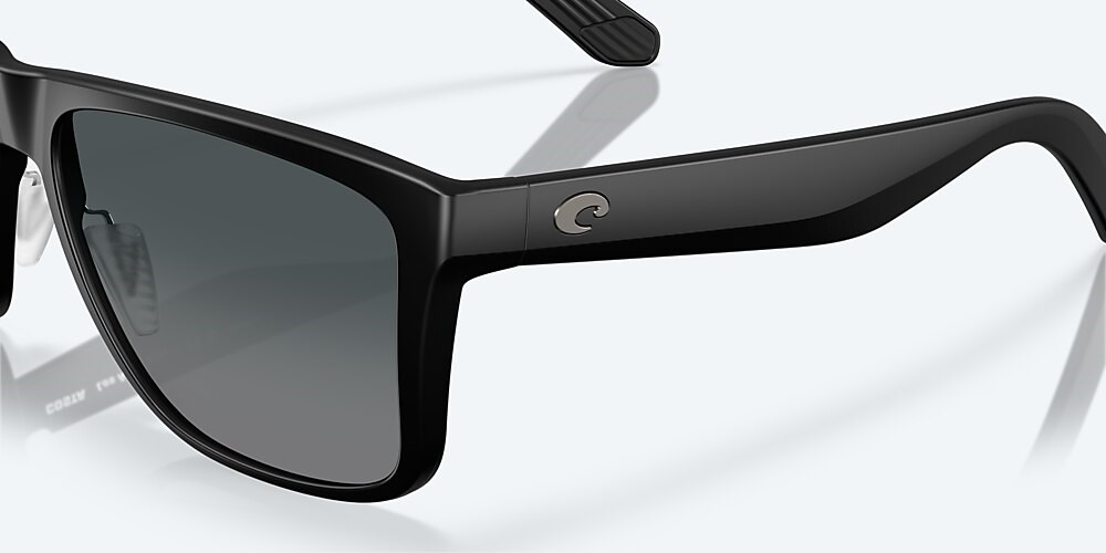 Costa Del Mar Los Alijos - Matte Black - Gray Gradient Polarized Glass (580G)