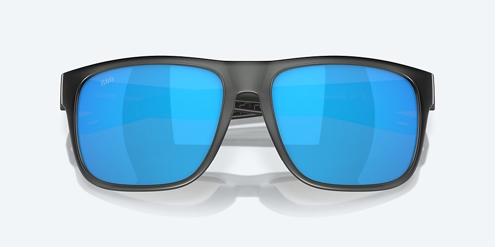 Costa Del Mar Spearo XL - Matte Smoke Crystal - Blue Mirror Polarized Glass (580G)