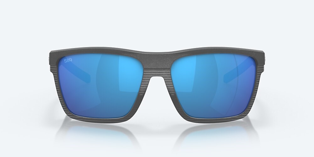 Costa Del Mar Pargo - Dark Gray - Blue Mirror Polarized Glass (580G)
