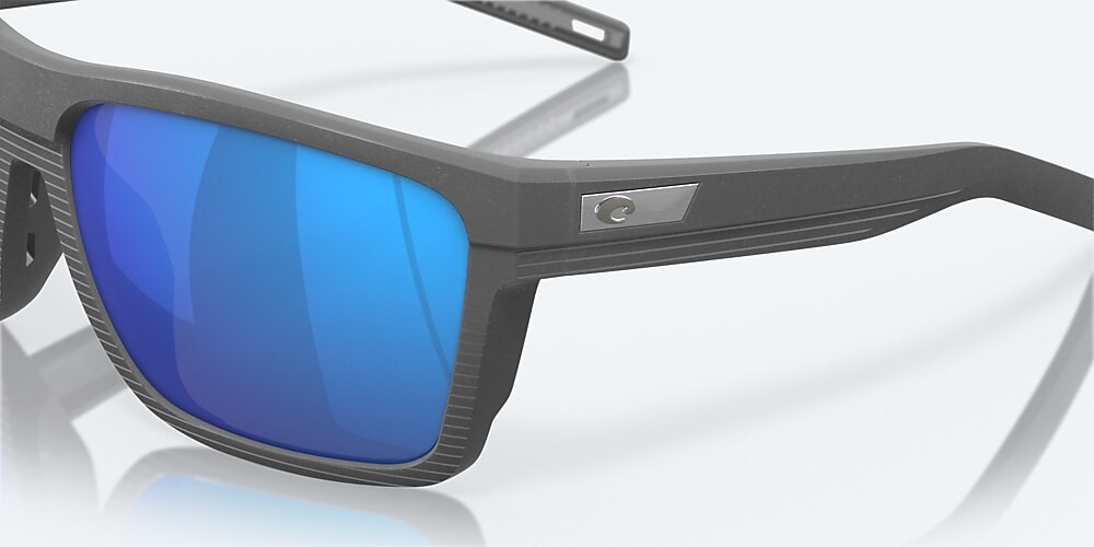 Costa Del Mar Pargo - Dark Gray - Blue Mirror Polarized Glass (580G)