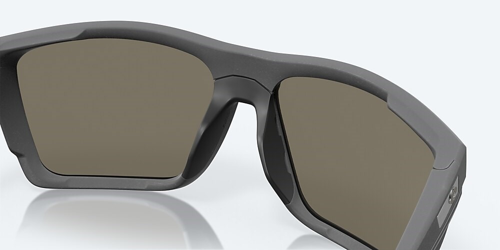Costa Del Mar Pargo - Dark Gray - Blue Mirror Polarized Glass (580G)