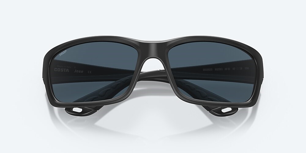 Costa Del Mar Jose - Blackout - Gray Polarized Polycarbonate (580P)