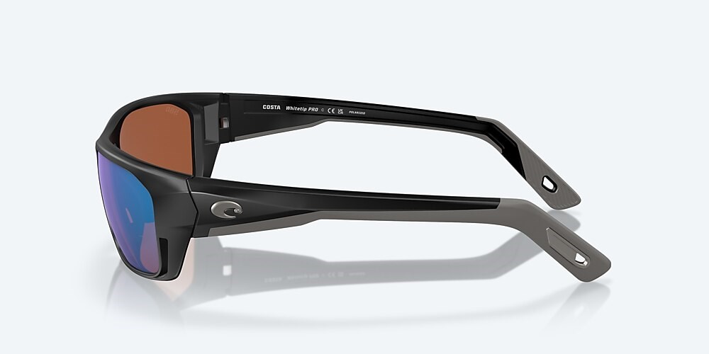 Costa Del Mar Whitetip PRO - Matte Black - Green Mirror Polarized Glass (580G)
