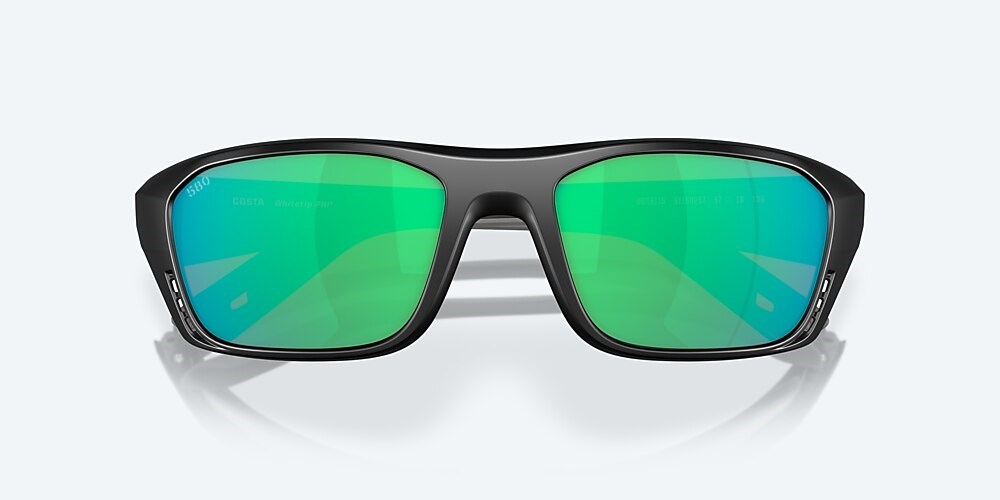Costa Del Mar Whitetip PRO - Matte Black - Green Mirror Polarized Glass (580G)