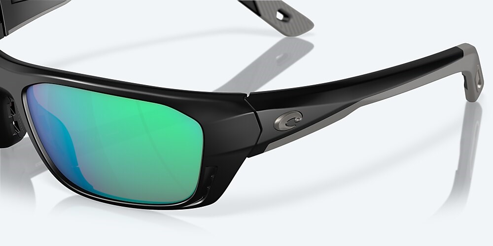 Costa Del Mar Whitetip PRO - Matte Black - Green Mirror Polarized Glass (580G)