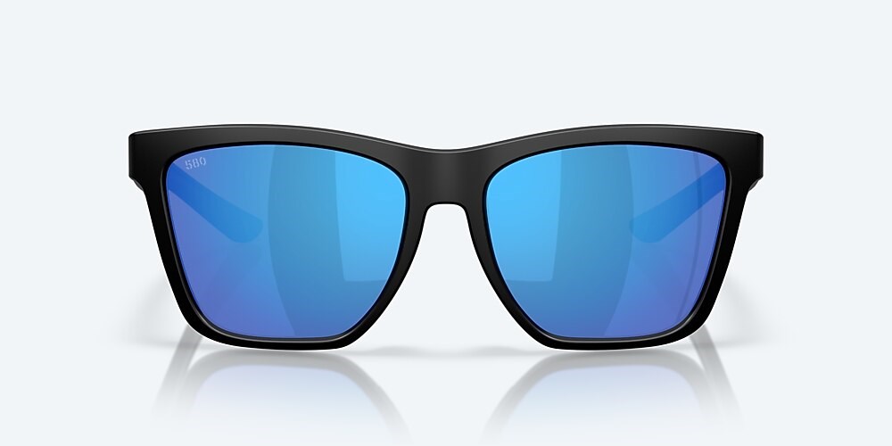 Costa Del Mar Panga II - Matte Black - Blue Mirror Polarized Glass (580G)
