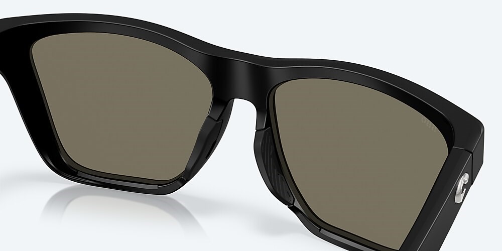 Costa Del Mar Panga II - Matte Black - Blue Mirror Polarized Glass (580G)