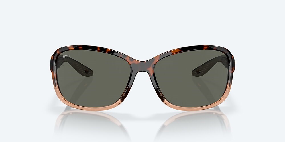 Costa Del Mar Seadrift - Shiny Tortoise Fade - Gray Polarized Glass (580G)
