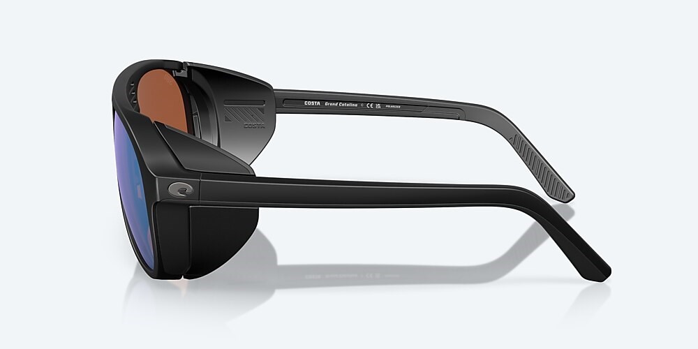 Costa Del Mar Grand Catalina - Matte Black - Green Mirror Polarized Glass (580G)