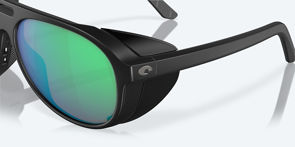 Costa Del Mar Grand Catalina - Matte Black - Green Mirror Polarized Glass (580G)