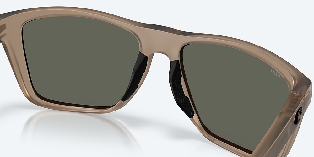 Costa Del Mar Mainsail XL - Matte Brown Smoke - Gray Polarized Glass (580G)