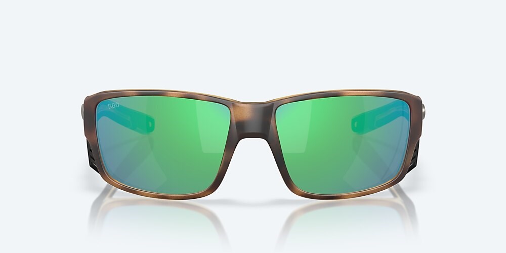Costa Del Mar Tuna Alley PRO - Matte Tortoise - Green Mirror Polarized Glass (580G)