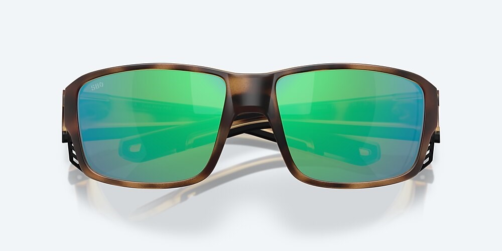 Costa Del Mar Tuna Alley PRO - Matte Tortoise - Green Mirror Polarized Glass (580G)