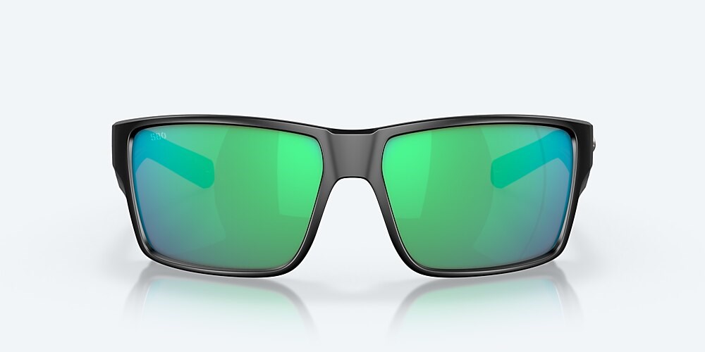 Costa Del Mar Reefton PRO - Matte Black - Green Mirror Polarized Glass (580G)