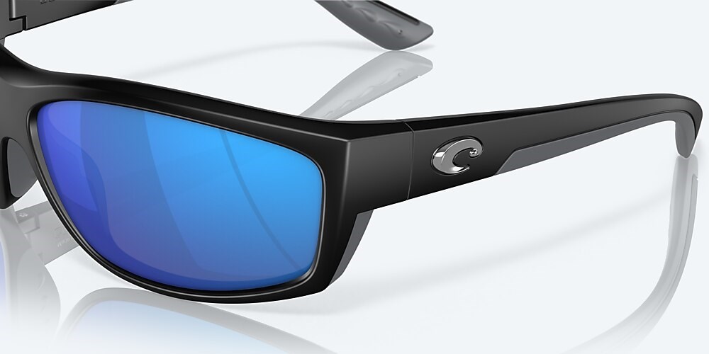 Costa Del Mar Saltbreak - Matte Black - Blue Mirror Polarized Glass (580G)