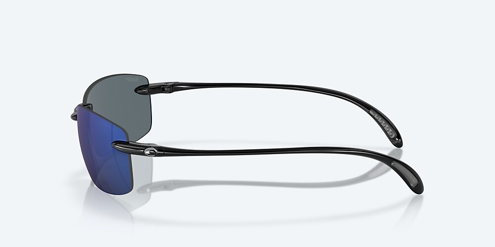 Costa Del Mar Ballast - Shiny Black - Blue Mirror Polarized Polycarbonate (580P)