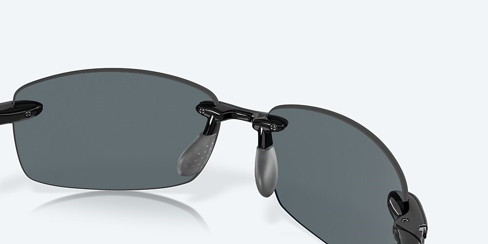 Costa Del Mar Ballast - Shiny Black - Blue Mirror Polarized Polycarbonate (580P)