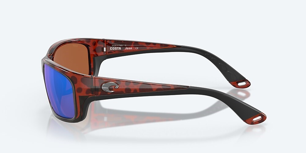 Costa Del Mar Jose - Tortoise - Green Mirror Polarized Polycarbonate (580P)