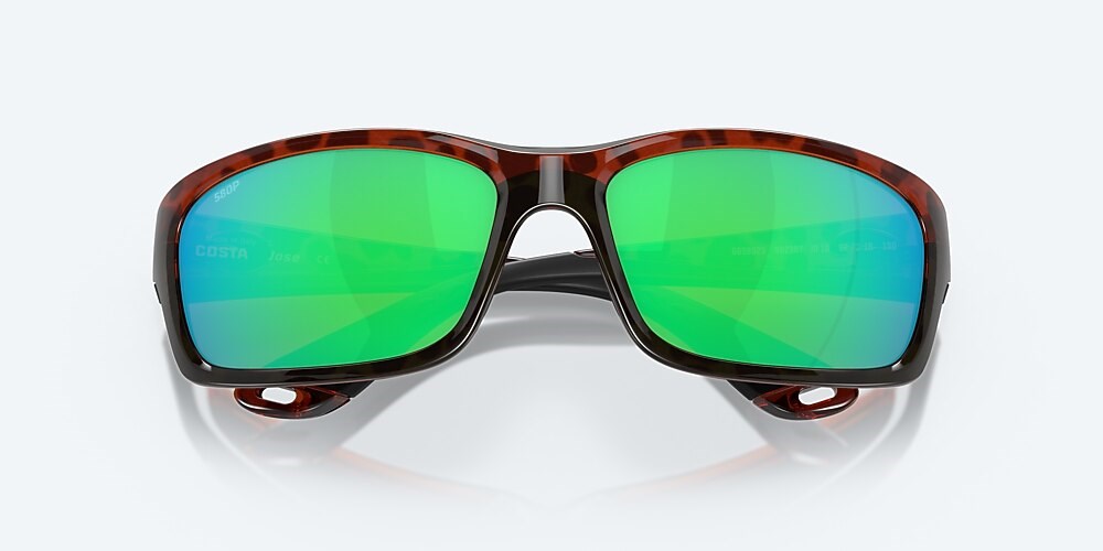 Costa Del Mar Jose - Tortoise - Green Mirror Polarized Polycarbonate (580P)