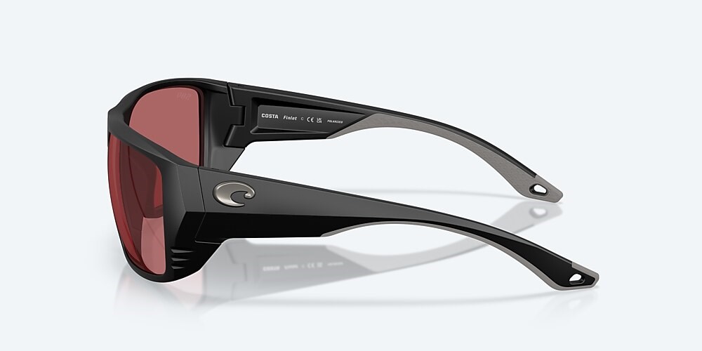 Costa Del Mar Finlet - Matte Black - Rose Polarized Glass (580G)