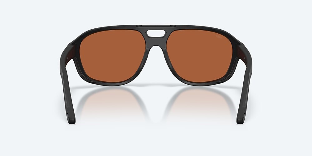 Costa Del Mar Street Heat - Matte Black - Green Mirror Polarized Polycarbonate (580P)