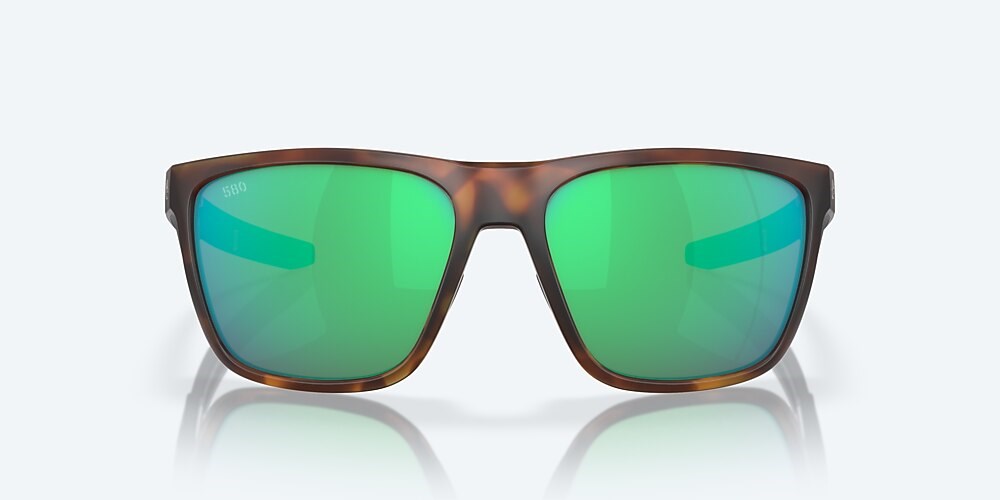 Costa Del Mar Ferg - Matte Tortoise - Green Mirror Polarized Glass (580G)