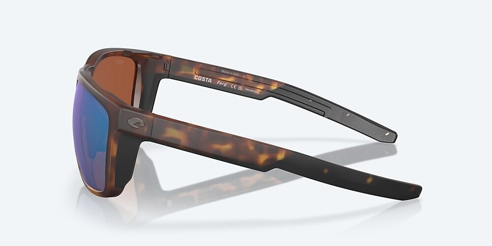 Costa Del Mar Ferg - Matte Tortoise - Green Mirror Polarized Glass (580G)