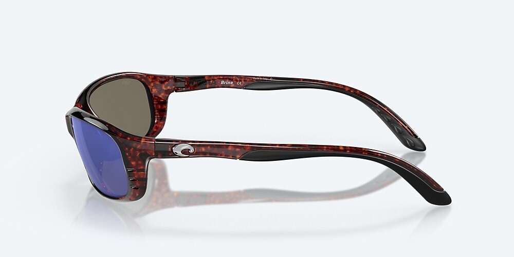 Costa Del Mar Brine - Tortoise - Blue Mirror Polarized Glass (580G)