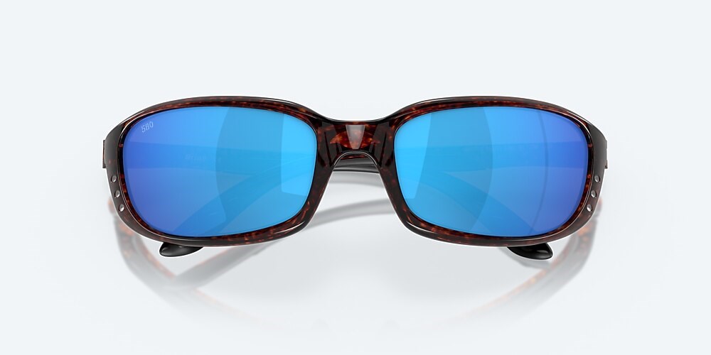 Costa Del Mar Brine - Tortoise - Blue Mirror Polarized Glass (580G)