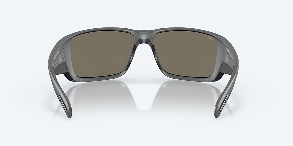Costa Del Mar Blackfin PRO - Matte Gray - Blue Mirror Polarized Glass (580G)