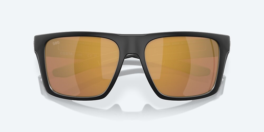 Costa Del Mar Lido - Matte Black - Gold Mirror Polarized Glass (580G)
