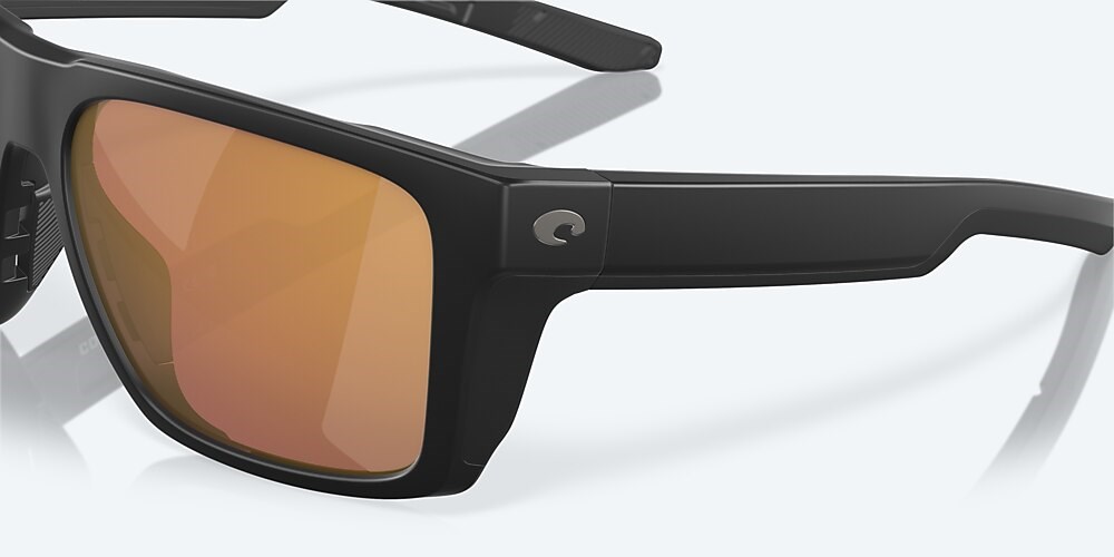 Costa Del Mar Lido - Matte Black - Gold Mirror Polarized Glass (580G)