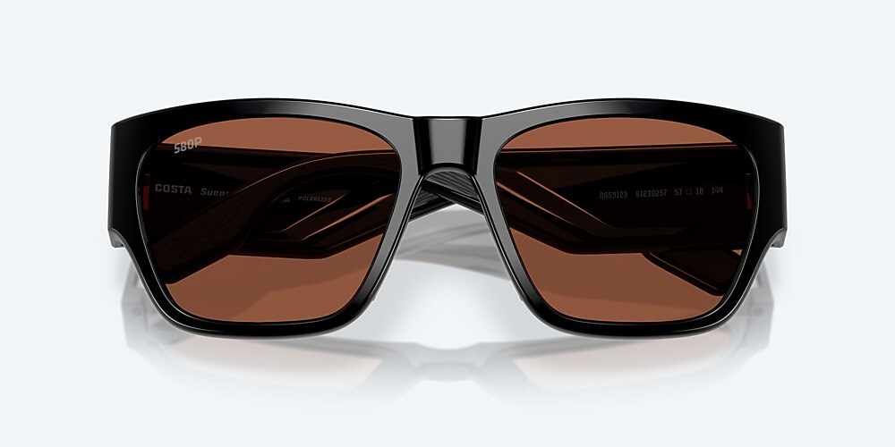 Costa Del Mar Suenos - Black - Copper Polarized Polycarbonate (580P)