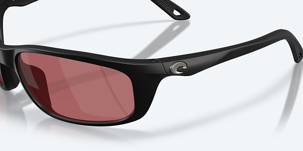 Costa Del Mar Brine II - Matte Black - Rose Polarized Glass (580G)