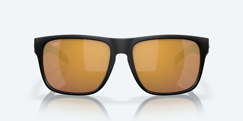 Costa Del Mar Spearo XL - Matte Black - Gold Mirror Polarized Glass (580G)