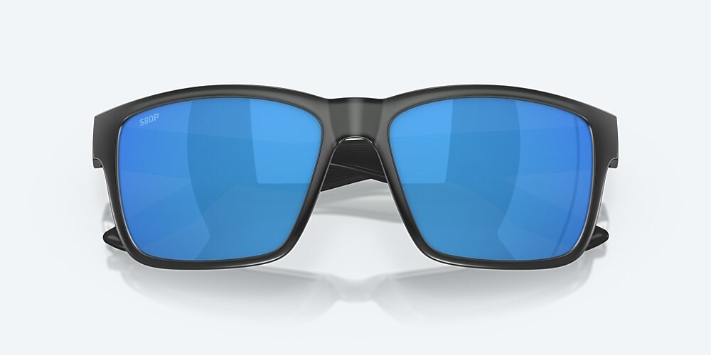 Costa Del Mar Paunch - Matte Smoke Crystal - Blue Mirror Polarized Polycarbonate (580P)