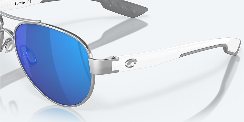 Costa Del Mar Loreto - Palladium - Blue Mirror Polarized Glass (580G)