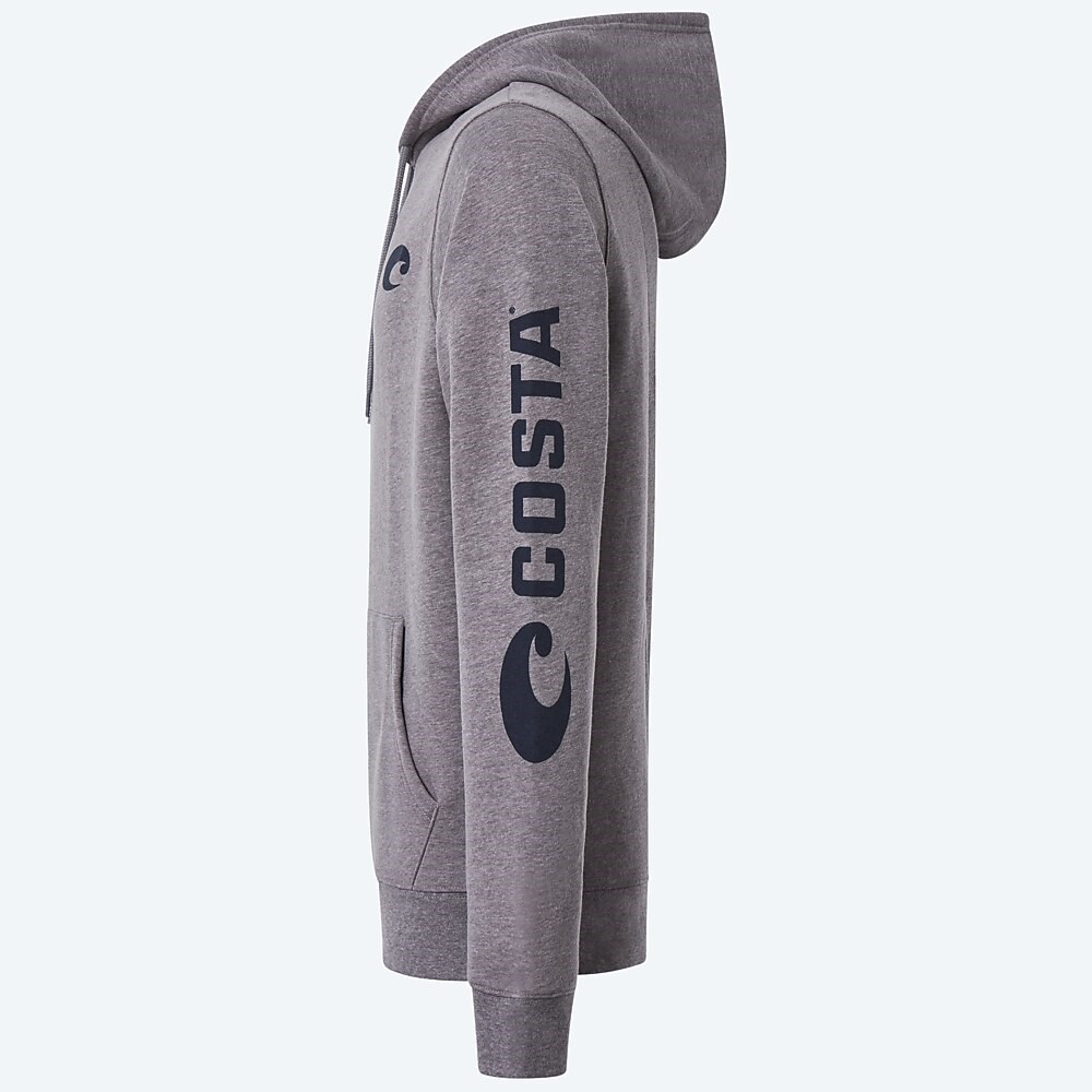 Costa Del Mar Core Fleece Hoody - Heather Gray