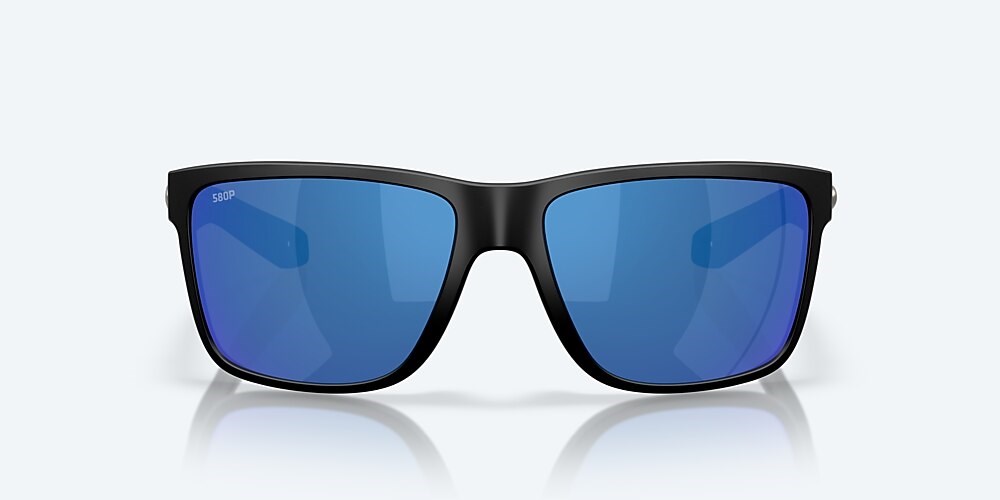 Costa Del Mar Broadbill II - Matte Black - Blue Mirror Polarized Polycarbonate (580P)