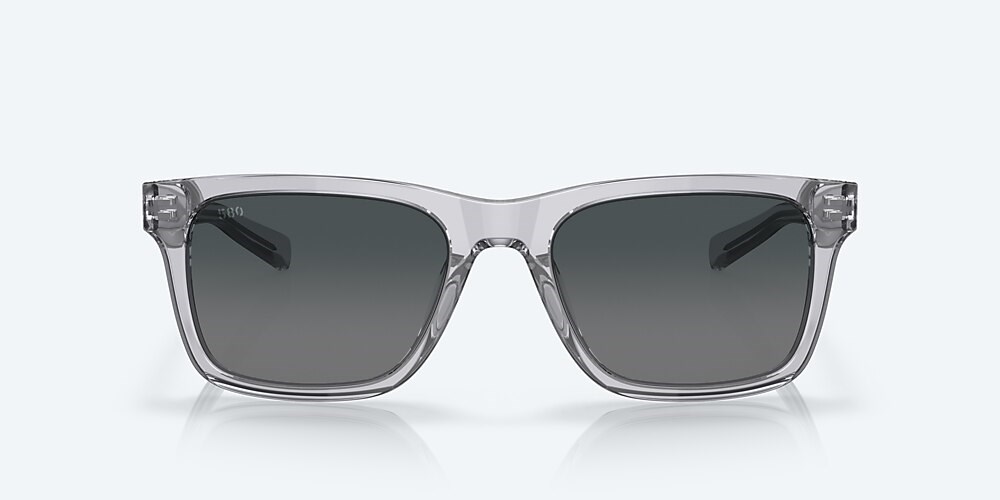 Costa Del Mar Tybee - Shiny Light Crystal Gray - Gray Gradient Polarized Glass (580G)