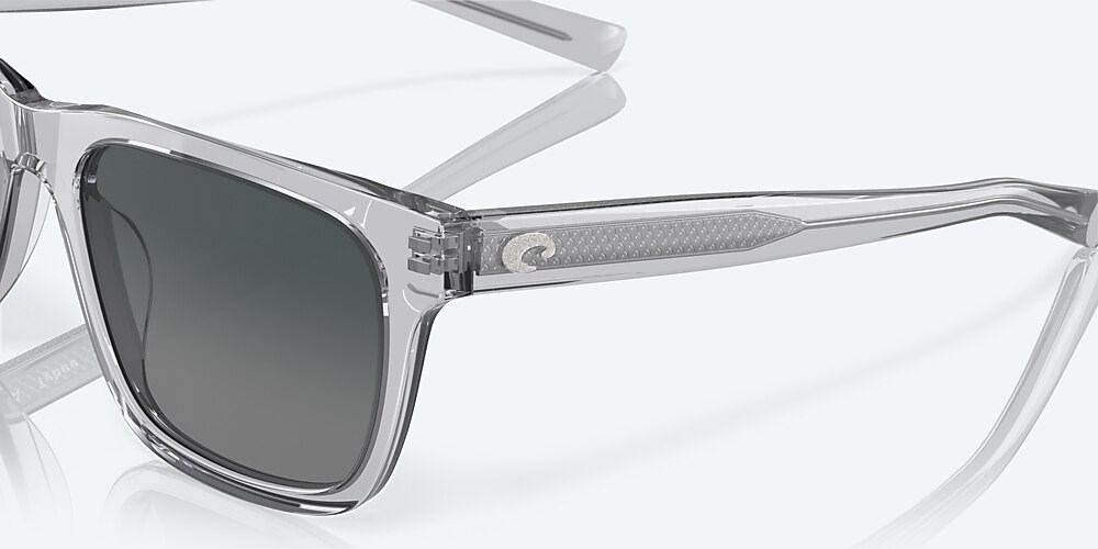 Costa Del Mar Tybee - Shiny Light Crystal Gray - Gray Gradient Polarized Glass (580G)