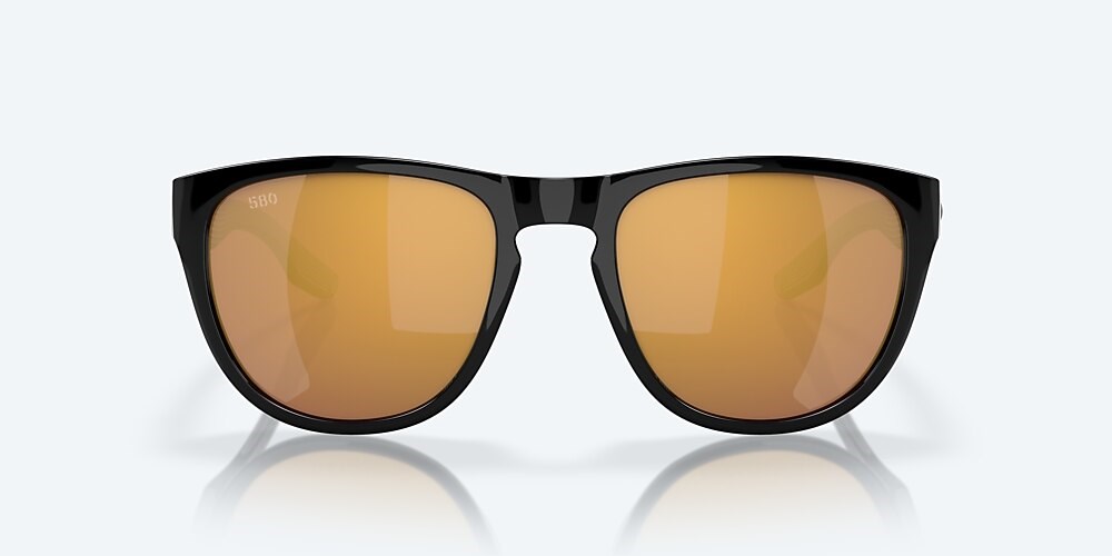 Costa Del Mar Irie - Black - Gold Mirror Polarized Glass (580G)