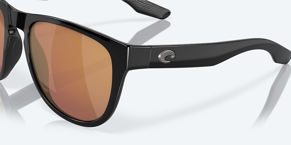 Costa Del Mar Irie - Black - Gold Mirror Polarized Glass (580G)