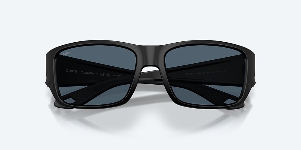 Costa Del Mar Schoolie - Matte Black - Gray Polarized Polycarbonate (580P)