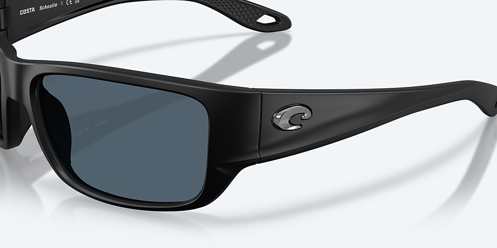 Costa Del Mar Schoolie - Matte Black - Gray Polarized Polycarbonate (580P)