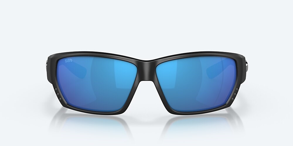Costa Del Mar Tuna Alley - Matte Black - Blue Mirror Polarized Glass (580G)
